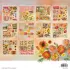 Sunflower Kisses 8x8 Inch Die Cut Pad Elements (SL-SK-DCB46)